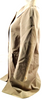 PRADA ITALY. Light Brown Nylon, Cotton, Polyurethane Long Coat