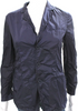 Comme Des Garcons JAPAN. Blue Nylon Button Long Sleeve Basic Jacket