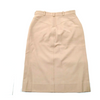 Hermes Paris. Vintage Beige Wool, Nylon, Polyurethene Skirt