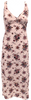 Liberty Of London R13 Floral V-Neck Sleeveless Midi Slip Dress