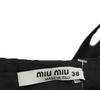 Miu Miu Italy.  Fit & Flare Sweetheart Black Sleeveless Short Dress