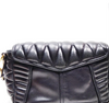 Miu Miu Italy. Black Leather Shoulder Bag / Crossbody/Tote Bag