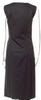 Jil Sander Black Viscose/Poly Blend Midi Length Dress