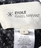 Etoile Isabel Marant Paris. Gray Wool Tweed Long Sleeve Blazer Jacket