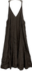 Beauty&Youth Japan. Brown/Black Cupra Camisole Dress