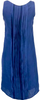 TOMORROWLAND JAPAN. BALLSEY. Blue Silk, Lined sleeveless Shirt Dress