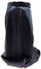 Fendi Italy. Vintage Black Wool, Rayon, Skirt
