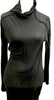 Humanoid Netherlands. Lightweight Gray Turtleneck Bodycon Long Sleeve Midi Dress