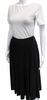 Essentiel Antwerp Belgium. Black Maxi Flare Skirt