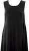 IVAN GRUNDAHL COPENHAGEN. Black Sleeveless Poly/Rayon Long Dress