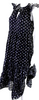 Ulla Johnson Black Cotton Floral Print Sleeveless Sun Dress