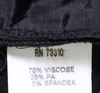 Ivan Grundahl Copenhagen. Black Viscose Button Down Peplum Jacket