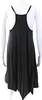 Marithe+Francois Girbaud Paris. Midnite Blue V-Neck Sleeveless Trapeze Dress