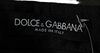 Dolce and Gabbana Italy. Black Textured Short Sleeve Button Sleek Dress