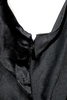 Nina Ricci Paris. Black  V-Neck Sleeveless Drape Detail Shift Dress S