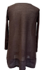 Issey Miyake Japan. Tunic, Brown, One Size Semi Sheer Cauliflower,