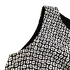Ferragamo Italy. Cotton, Rayon Sleeveless Dress