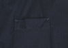 Yohji Yamamoto Japan. NOIR. Midnite Navy Poly Cotton Front Pocket Skirt