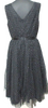 Diagram Grace Continental. JAPAN. Black Lamé Dot Tulle Dress