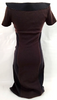 Fendi Italy. Black Wool Dress