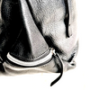 MICHIAMO JAPAN. Black Leather 2 Way Shoulder bag Crossbody Bag