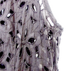 COMME des GARCONS JAPAN. TRICOT. Black Cutwork Sleeveless Dress