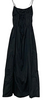 BEAUTY&YOUTH United Arrows Japan. Black Back Ribbon Cami Maxi Dress