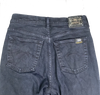 Parasuco Italy. Black Denim Y2k Vintage Low Rise Flare Stretch Jeans