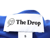 The Drop Japan. Blue Spaghetti Strap Sleeveless V Neck Slip Dress