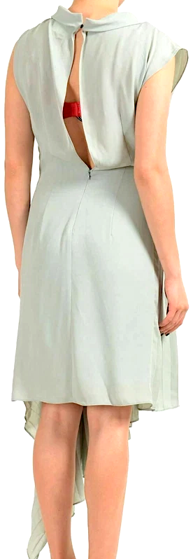 Maison Margiela Paris. NEW. NWOT. Aqua Green Sleeveless Sheath Dress