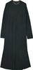 BEAUTY&YOUTH UNITED ARROWS JAPAN.  Black Wool Blend Dress