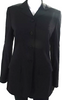 Dolce & Gabbana Italy. Black Wool Long Button Up Blazer Jacket