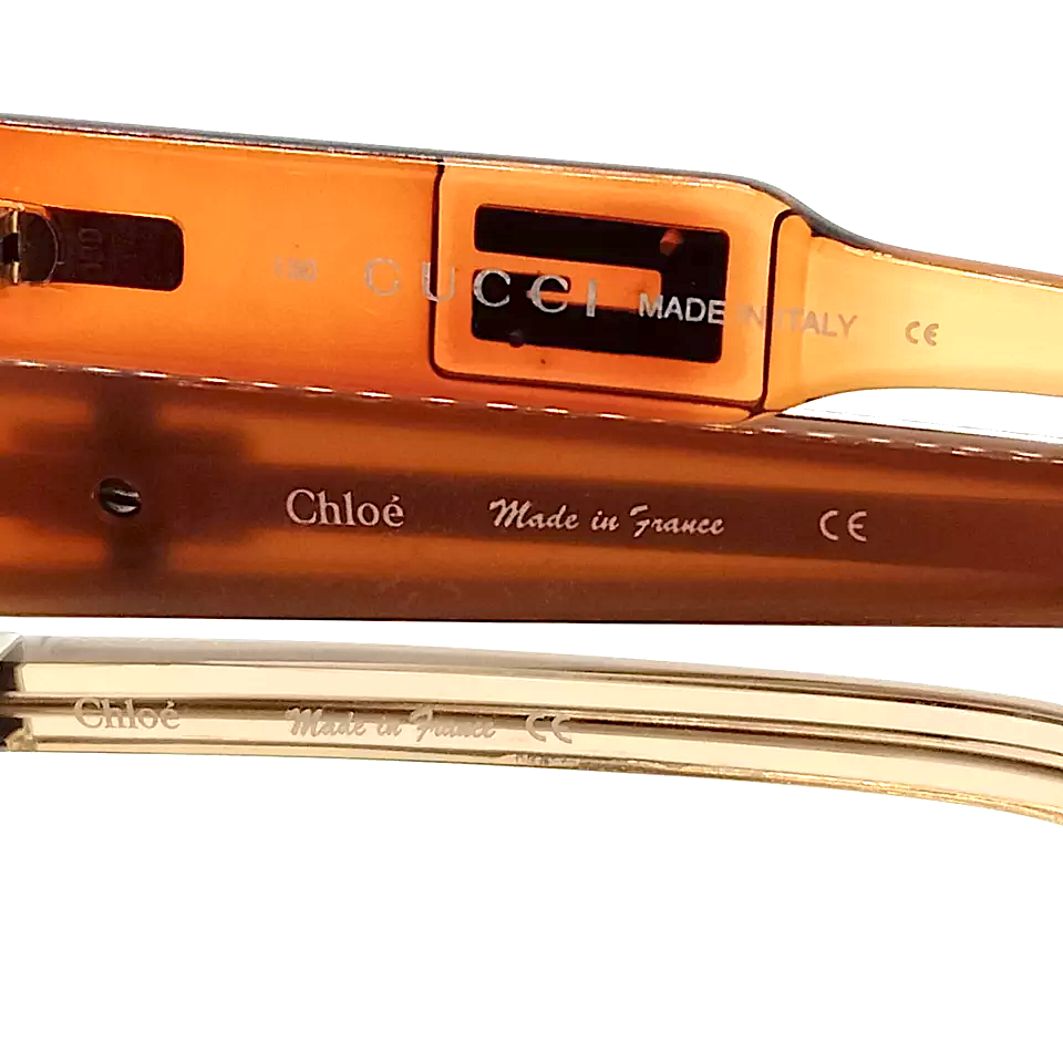 Chloe/Gucci Vintage Sunglasses.  Sold Separately in Store Only.  See Description.