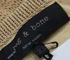 Rag & Bone NY. Beige Long Sleeve Striped Cotton Sweater Dress