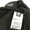 Dolce & Gabbana Italy. D&G Black Cut-off Gathered Sleeveless Dress