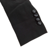 DOLCE&GABBANA ITALY. Black Rayon Acetate Silk Coat