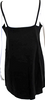 Reformation Black Pullover Spaghetti Strap Square Neck Mini Dress