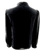 Prada Italy. Black Silk Tie Blouse/Top