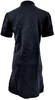 Gucci Italy Black Nylon Half Zip Dress