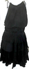 Ulla Johnson Black Pleated Halter Sleeveless Cecily Dress