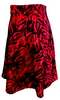 Saint Laurent Paris. Rayon, Nylon, Cotton, Acetate, Silk Skirt