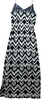 United Arrows JAPAN. Black Sleeveless Midi Dress