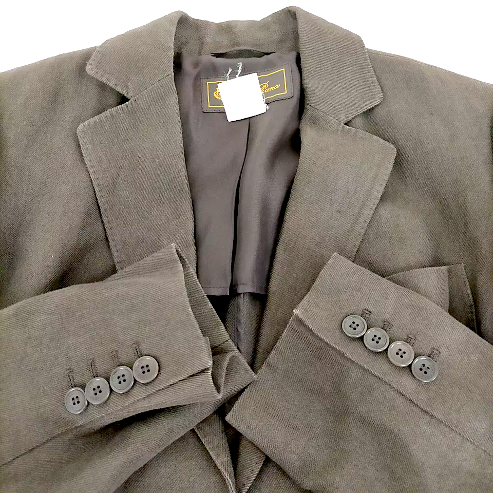 Loro Piana Italy. Brown Silk Blazer/Jacket