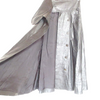 SAYAKA DAVIS JAPAN/NYC. Black Faux Leather High Waist Flared Long Skirt
