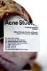ACNE Studios SWEDEN. Brown Cotton Printed Long Sleeve Button Down Shirt
