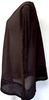 Issey Miyake Japan. Tunic, Brown, One Size Semi Sheer Cauliflower,