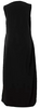 IVAN GRUNDAHL COPENHAGEN. Black Sleeveless Poly/Rayon Long Dress