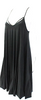 Marithe+Francois Girbaud Paris. Midnite Blue V-Neck Sleeveless Trapeze Dress