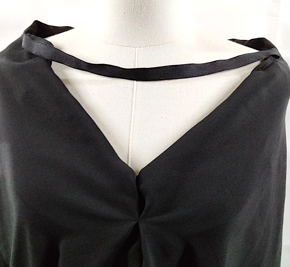 Maison Margiela Paris. Black Polytech Top