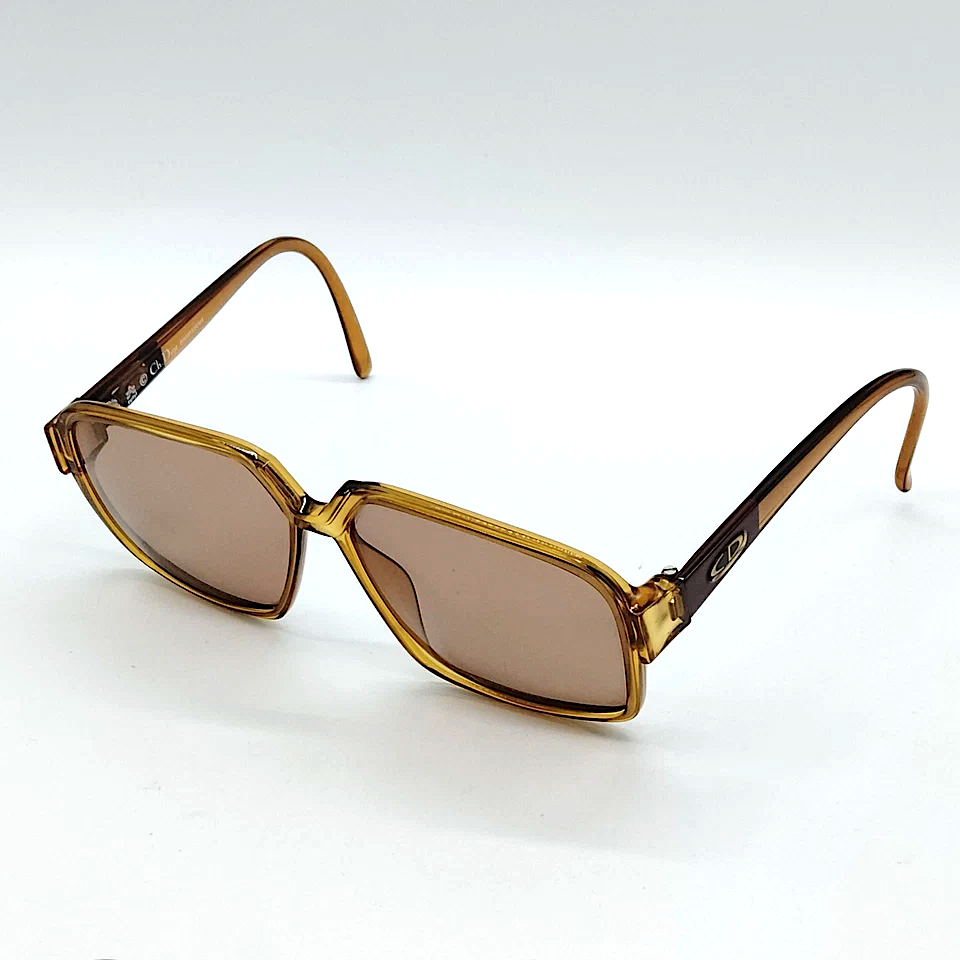 CHRISTIAN DIOR PARIS. Vintage Acetate Frame Sunglasses, 3 Pair, Sold Separately, Priced from $240 to $280